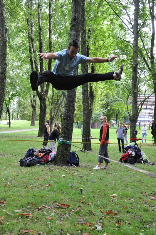 MINSK SLACKLINE FEST 2010   - MINSK SLACKLINE FEST 2010